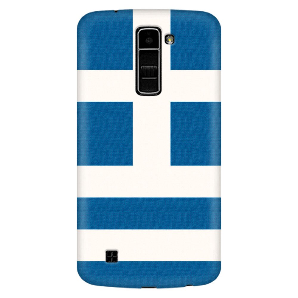 Husa silicon pentru LG K8, Greece Flag