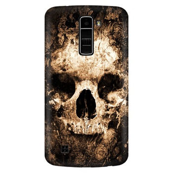 Husa silicon pentru LG K8, Zombie Skull Husa silicon pentru LG K8, Zombie Skull