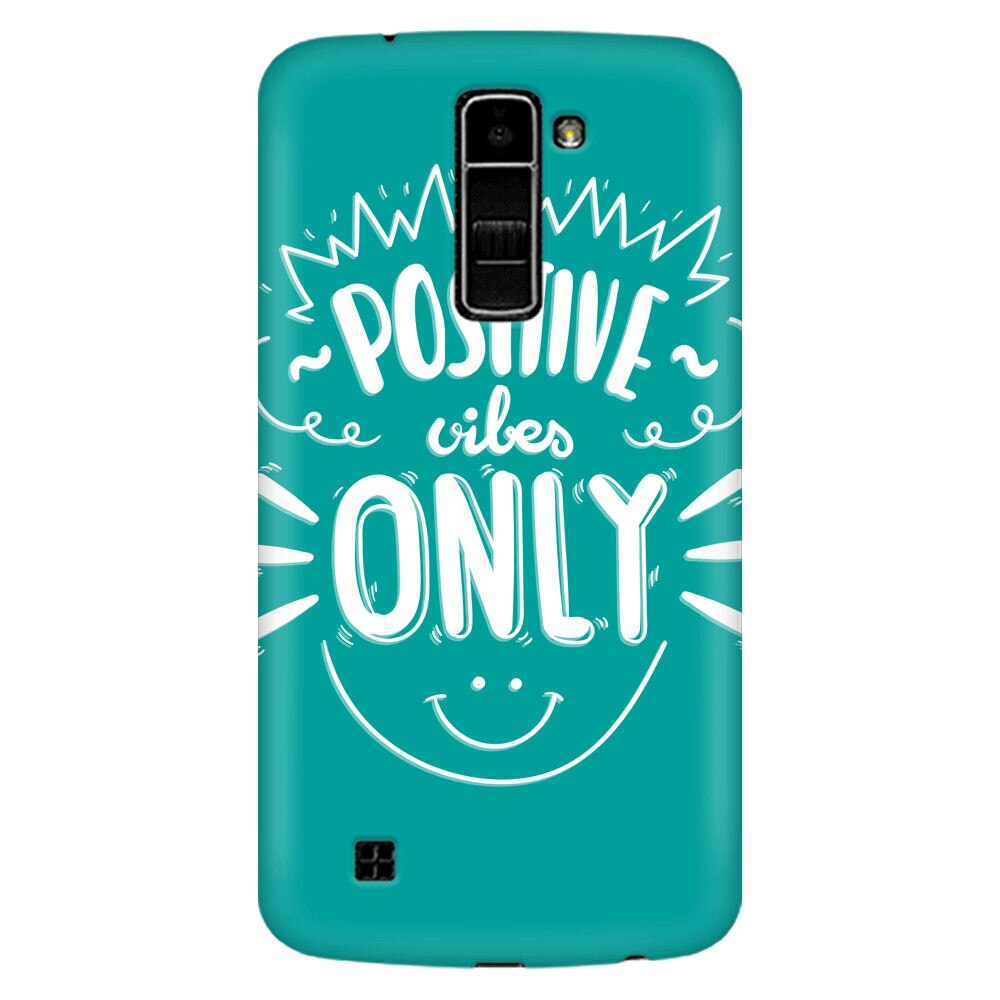Husa silicon pentru LG K8, Positive Vibes
