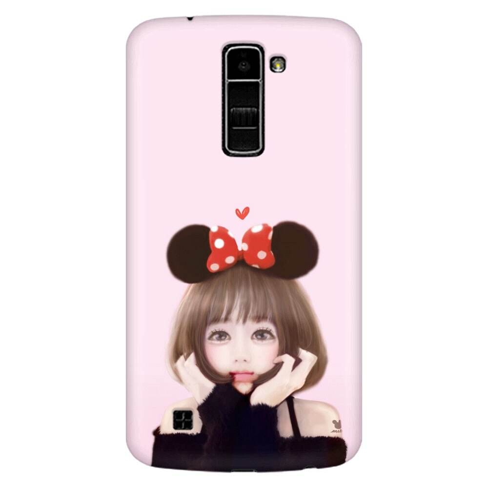 Husa silicon pentru LG K8, Girly 002
