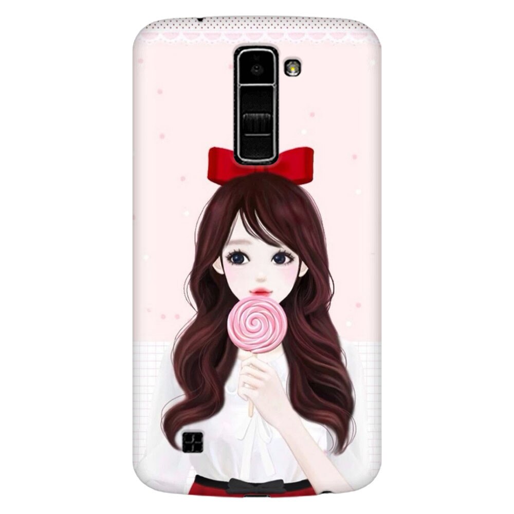 Husa silicon pentru LG K8, Girly 001