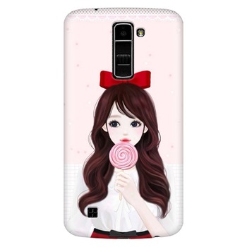Husa silicon pentru LG K8, Girly 001 Husa silicon pentru LG K8, Girly 001