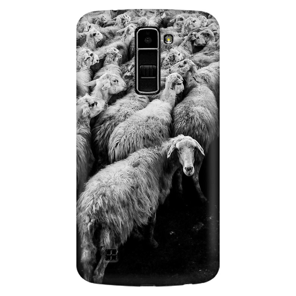Husa silicon pentru LG K8, Sheep