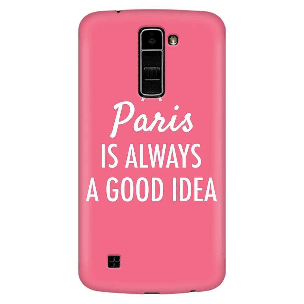 Husa silicon pentru LG K8, Paris Is Always A Good Idea
