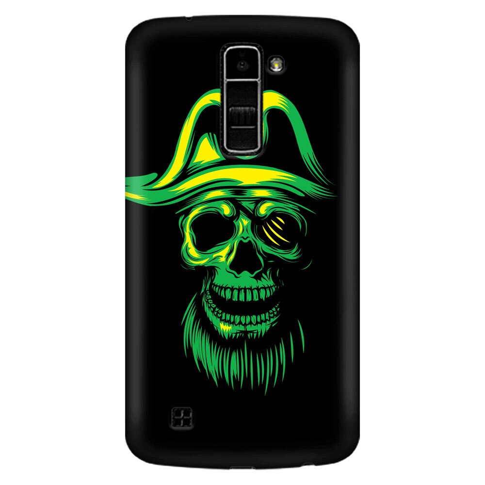 Husa silicon pentru LG K8, Pirate Skull