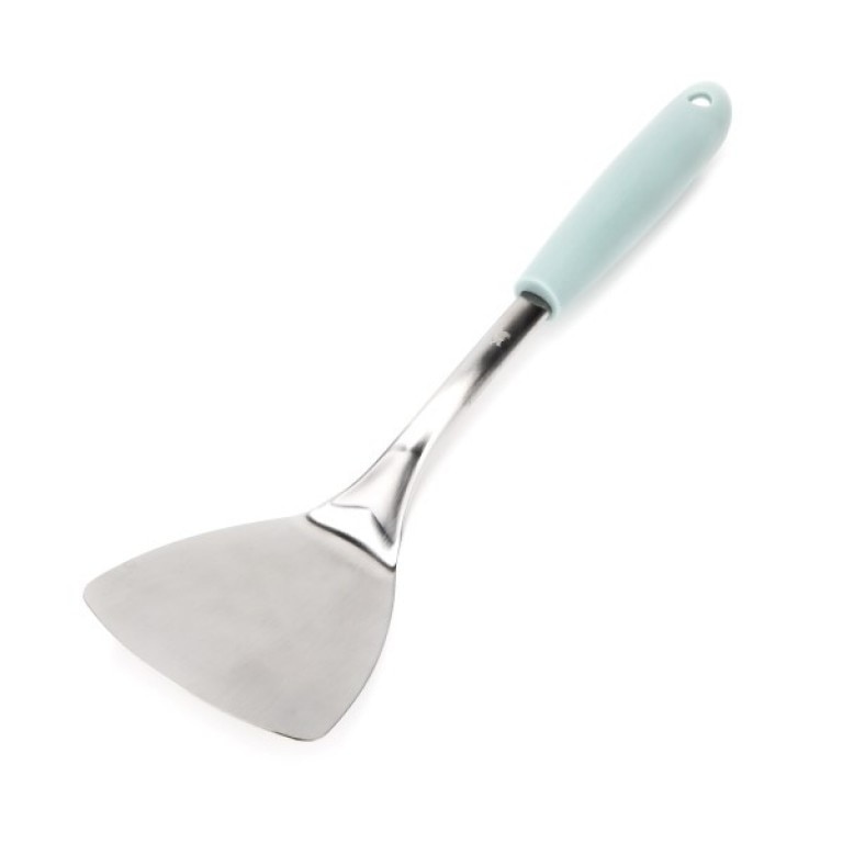 Spatula Luigi Ferrero Norsk FR-1971, Otel inoxidabil, Bleu/Argintiu