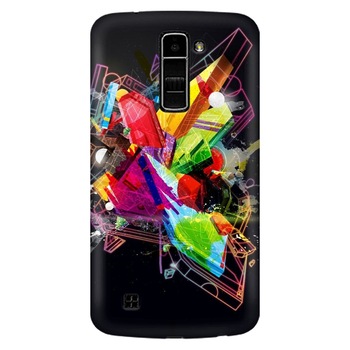 Husa silicon pentru LG K8, Abstract Shape Husa silicon pentru LG K8, Abstract Shape