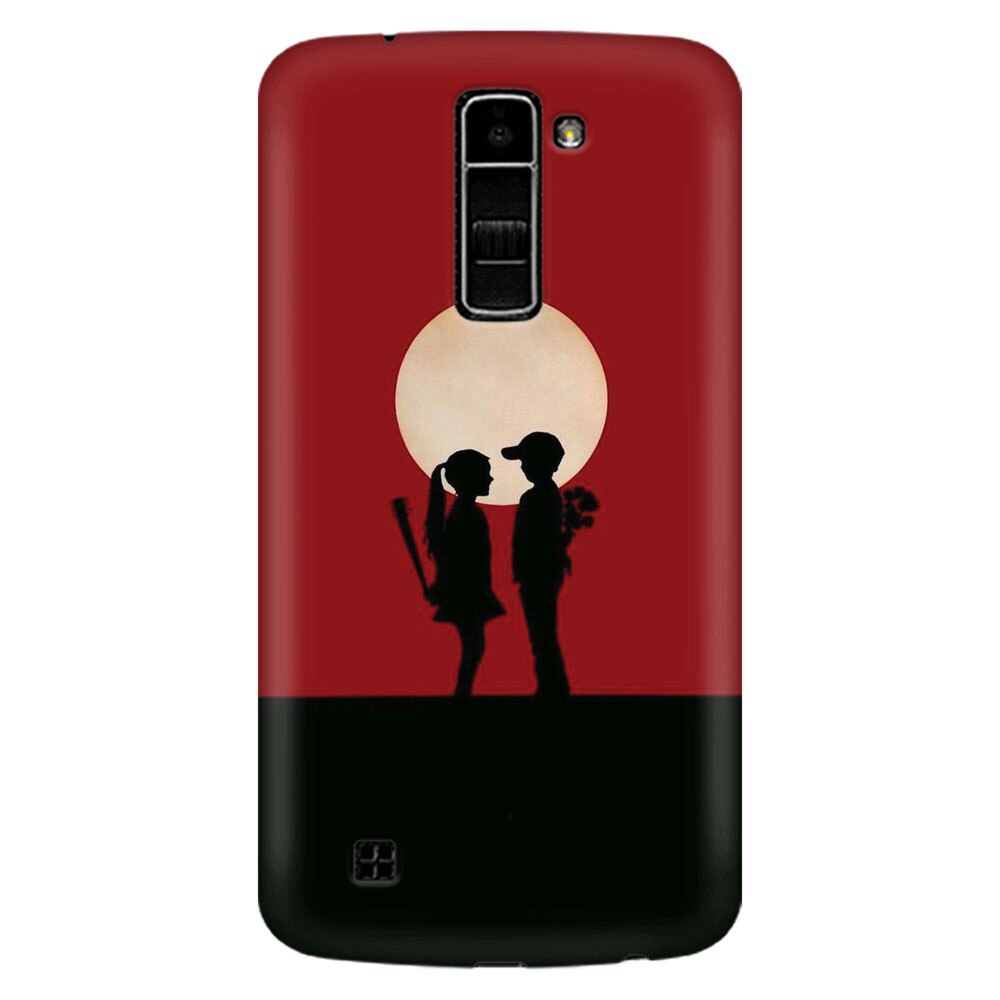 Husa silicon pentru LG K8, Boy Girl Love Story