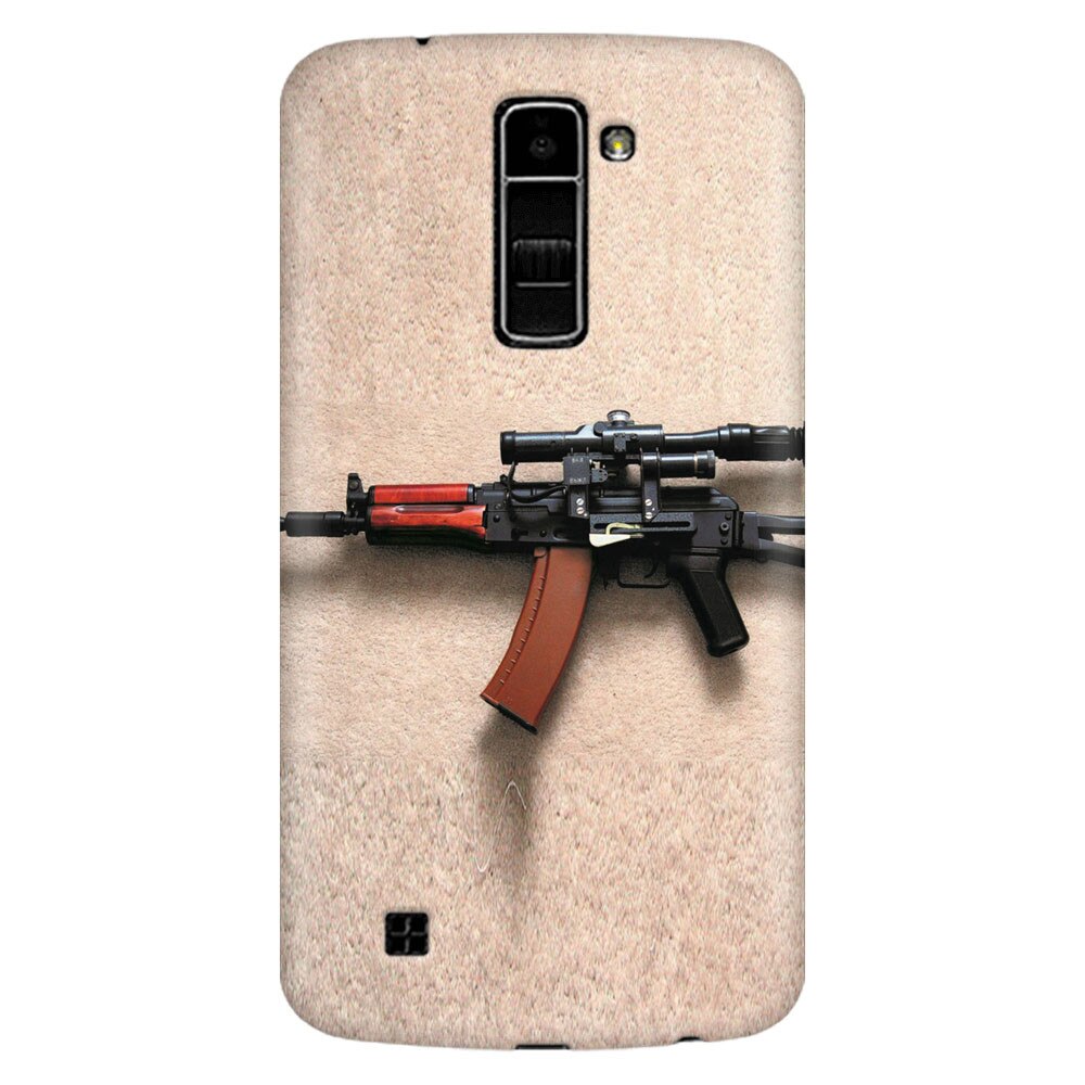 Husa silicon pentru LG K8, AK Kalashnikov Gun Of Military