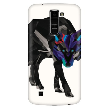 Husa silicon pentru LG K8, Abstract Wolf Husa silicon pentru LG K8, Abstract Wolf