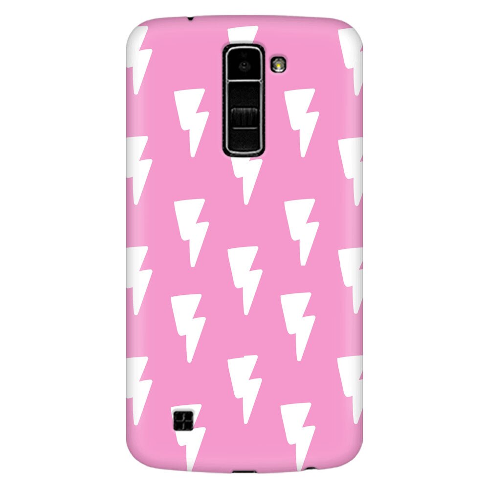 Husa silicon pentru LG K8, Electric Pink