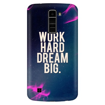 Husa silicon pentru LG K8, Dream Big Husa silicon pentru LG K8, Dream Big