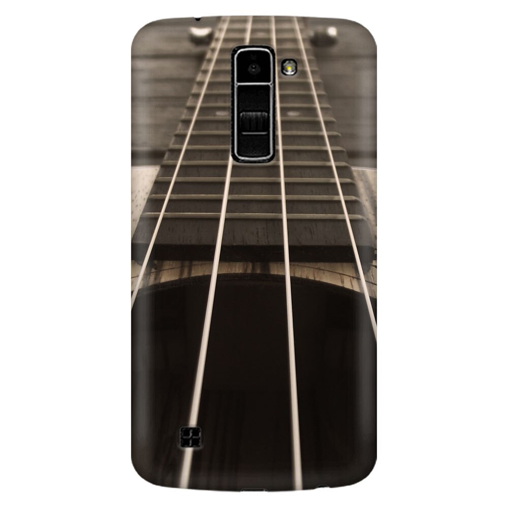 Husa silicon pentru LG K8, Bass Guitar