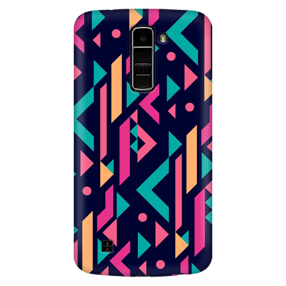 Husa silicon pentru LG K8, Alien Geometrics