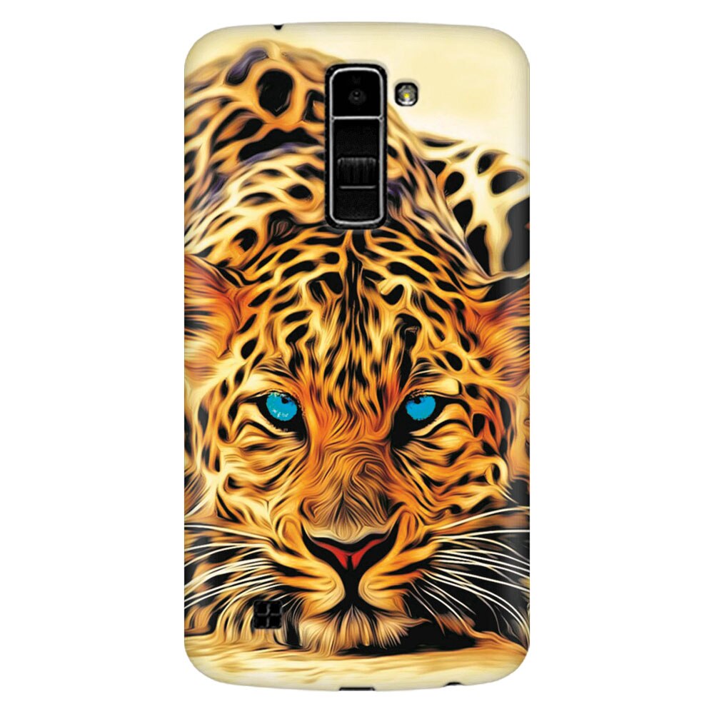 Husa silicon pentru LG K8, Animal Tiger