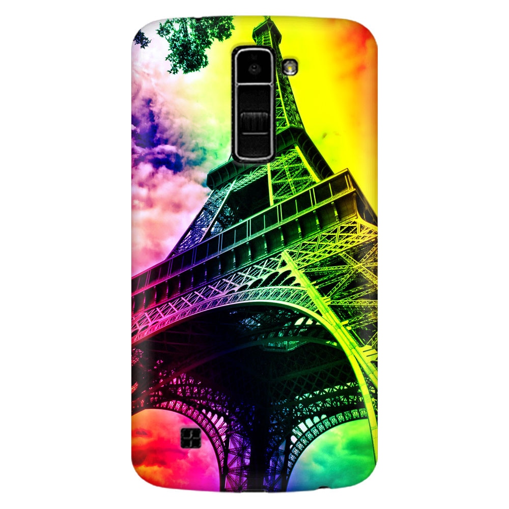 Husa silicon pentru LG K8, Eiffel Tower