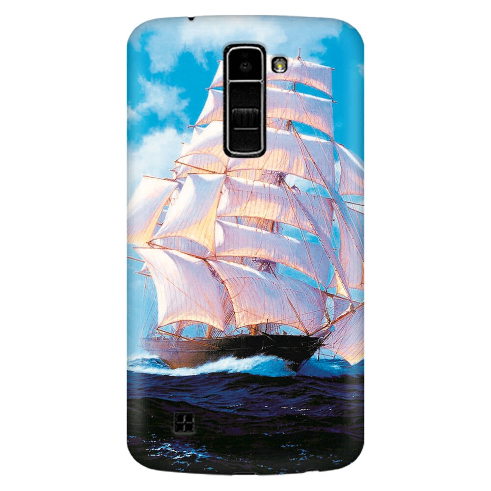 Husa silicon pentru LG K8, Attractive Art Of Ships