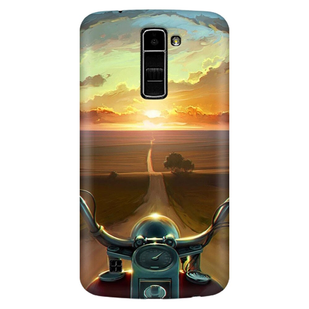 Husa silicon pentru LG K8, Country Road