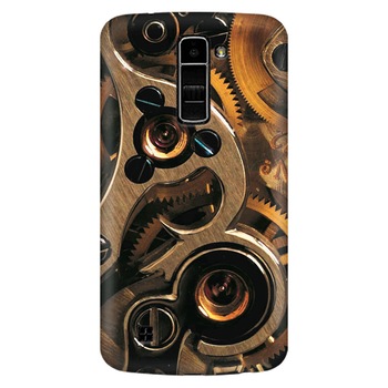 Husa silicon pentru LG K8, Clock Mechanism Husa silicon pentru LG K8, Clock Mechanism