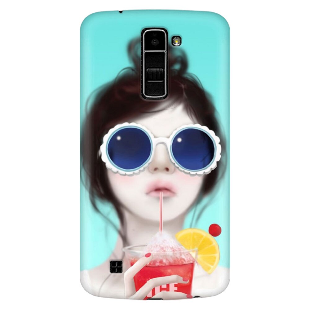 Husa silicon pentru LG K8, Cute Girly 001