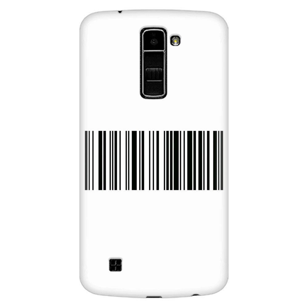 Husa silicon pentru LG K8, Bar Code