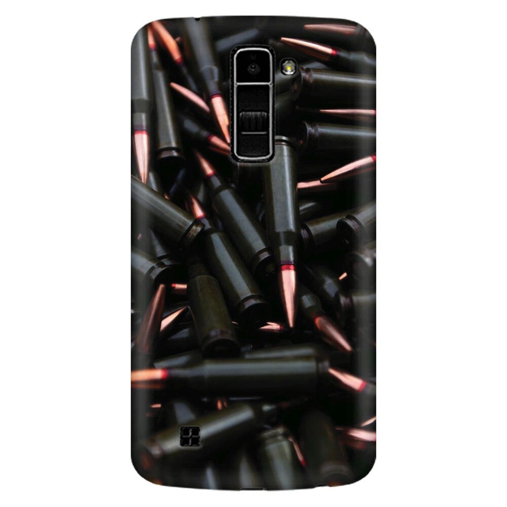 Husa silicon pentru LG K8, Ammunition Bullets