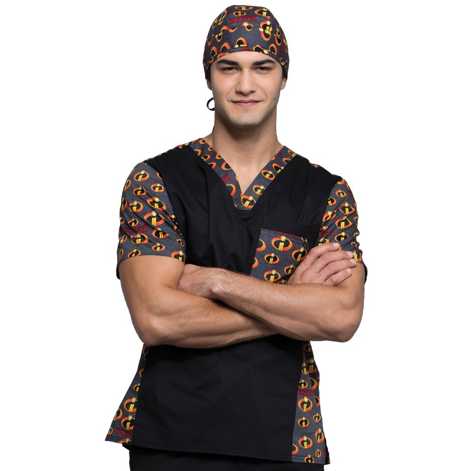 Halat medical barbatesc Incredible Logo , Marimea XS