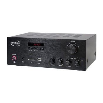 Amplificator Integrat Dynavox VT-80, negru Amplificator Integrat Dynavox VT-80, negru