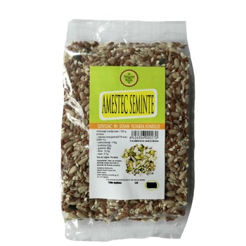 Amestec 4 seminte, Natural Seeds Product, 300 gr Amestec 4 seminte, Natural Seeds Product, 300 gr
