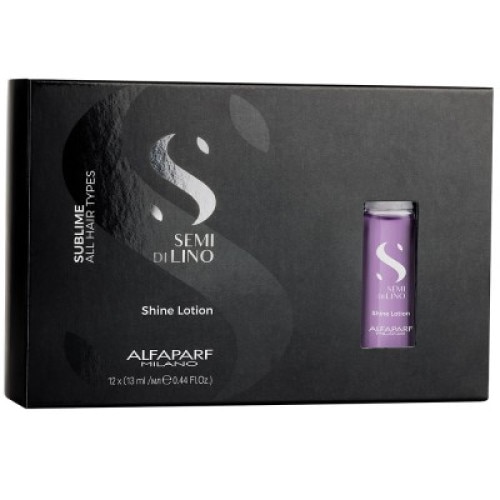 Fiole tratament Alfaparf Semi Di Lino Sublime Shine Lotion 12x13ml