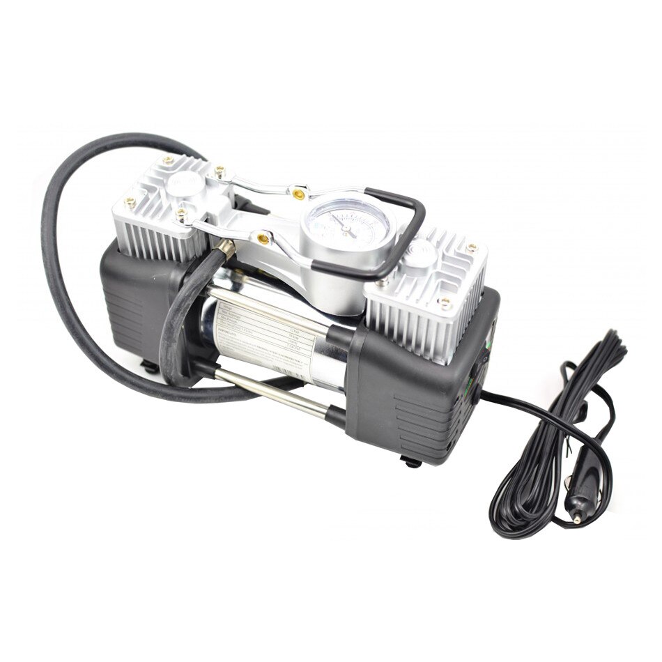 Set compresor auto cu doi cilindri, 12V - Zebra