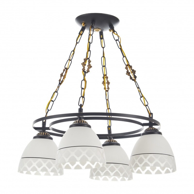 Lustra EL 1528/4, Negru