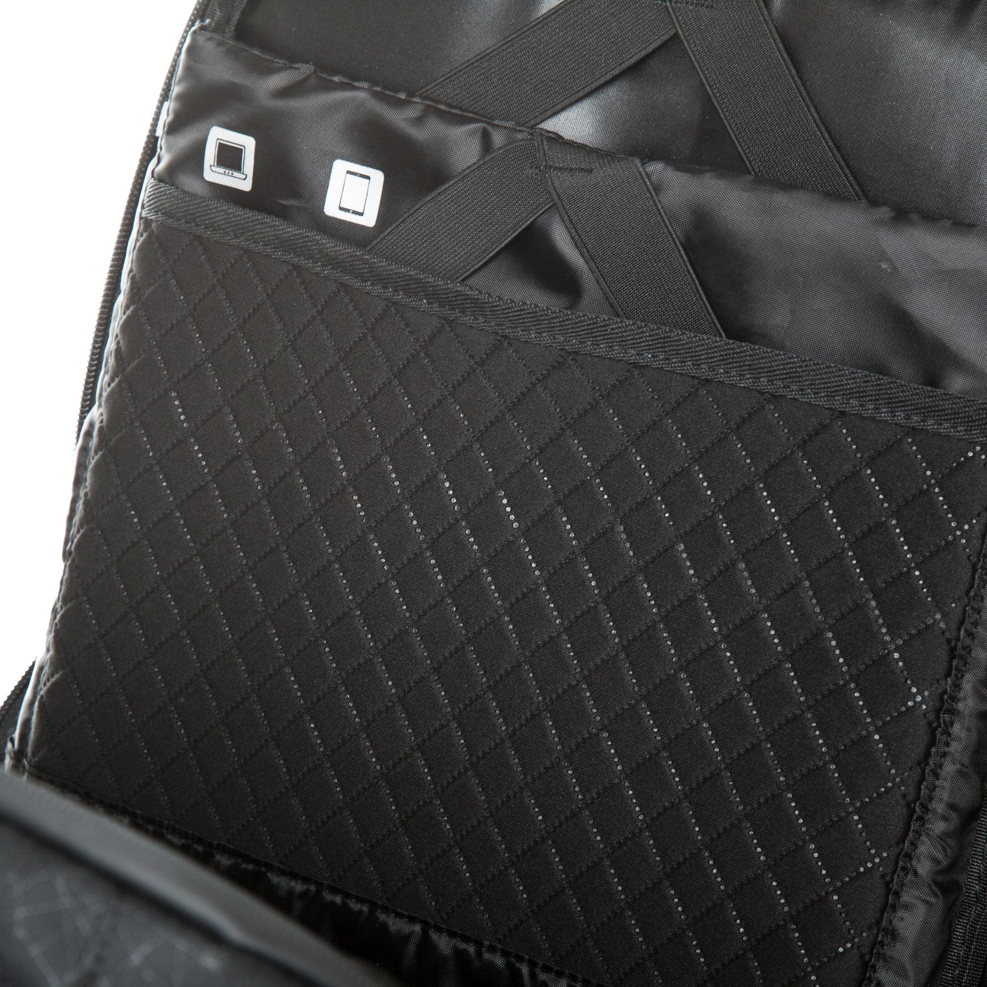 Rucsac laptop 15 inch si USB Lamonza Anchor 44x30x14 cm, maro / negru