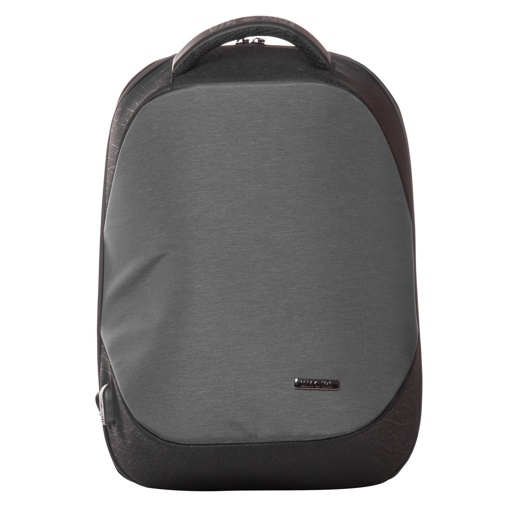 Rucsac laptop 15 inch Lamonza Anchor 44x30x14 cm, gri / negru