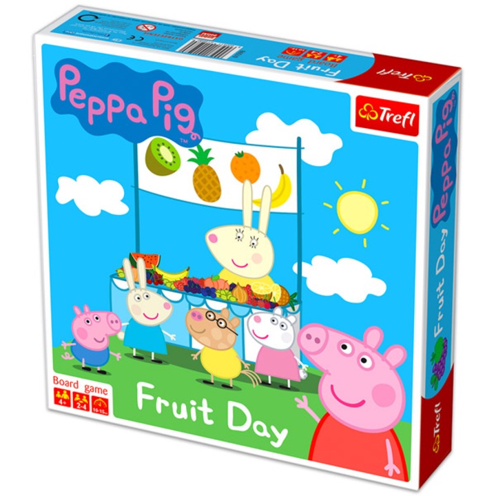 Trefl Peppa Malac: Gyümölcs nap társasjáték (444887)