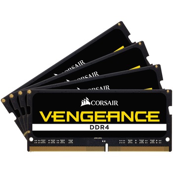 Memorie notebook Corsair Vengeance, 64GB, DDR4, 2666MHz, CL18, 1.2v, Dual Channel Kit CMSX64GX4M4A2666C18 Memorie notebook Corsair Vengeance, 64GB, DDR4, 2666MHz, CL18, 1.2v, Dual Channel Kit CMSX64GX4M4A2666C18