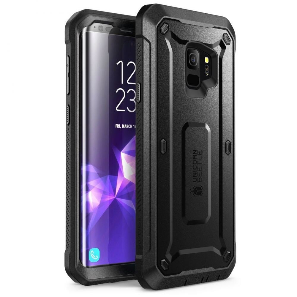 Husa de protectie Supcase Unicorn Beetle pentru Samsung Galaxy S9 Pro, Black