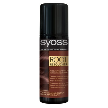 Spray colorant pentru radacina Syoss Root Retoucher Dark Mahogany, 120 ml Spray colorant pentru radacina Syoss Root Retoucher Dark Mahogany, 120 ml
