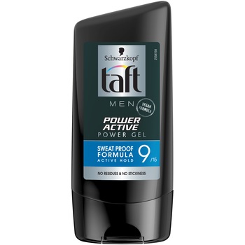 Gel de par Taft Looks Power Active, fixare mega puternica, 150ml Gel de par Taft Looks Power Active, fixare mega puternica, 150ml