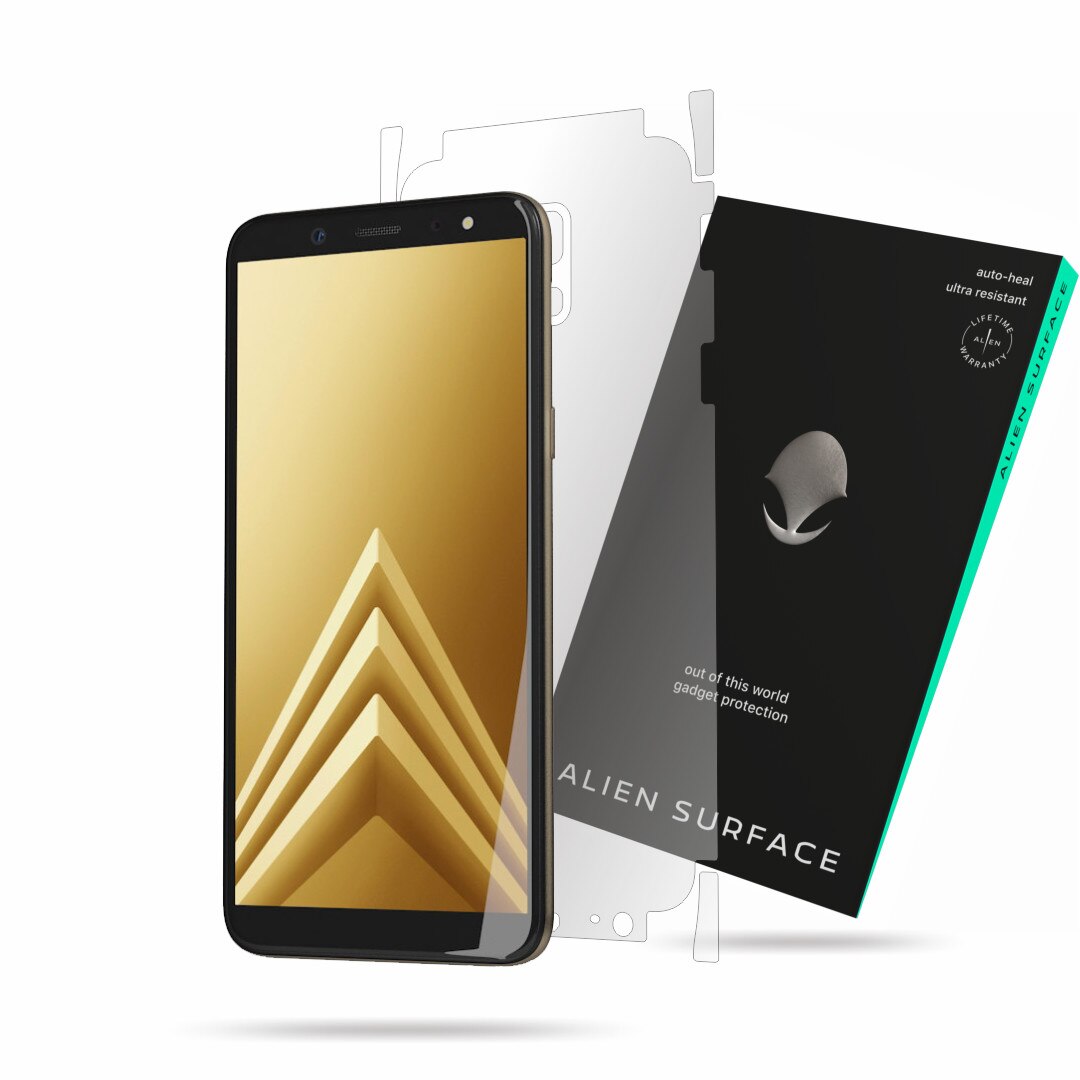 Folie Alien Surface , Samsung Galaxy A6 (2018), protectie spate, laterale