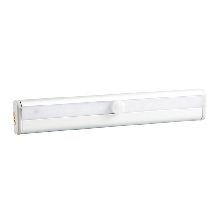 Lampa LED cu senzor pentru spatii inchise, ZAGATO®, lampa de veghe cu senzor de miscare, Night Lamp, 10 leduri, lumina rece