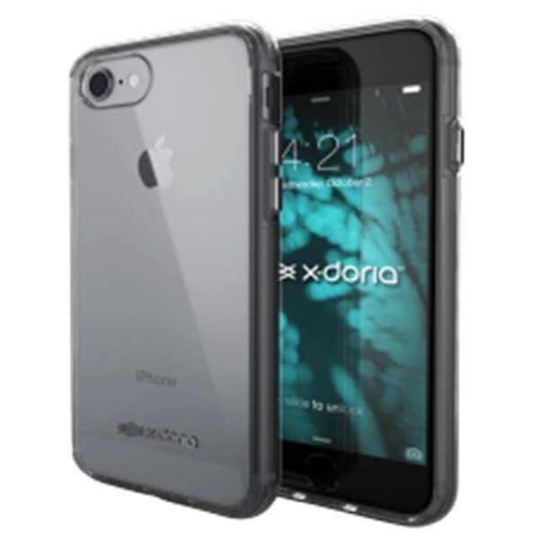 Husa de protectie X-Doria ClearVue​​​​​​​ Lux pentru Iphone 7/ Iphone 8, Gri