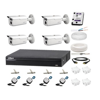 Kit Profesional Supraveghere Complet Dahua , Surse alimentare Pulsar, HDD 2TB Kit Profesional Supraveghere Complet Dahua , Surse alimentare Pulsar, HDD 2TB