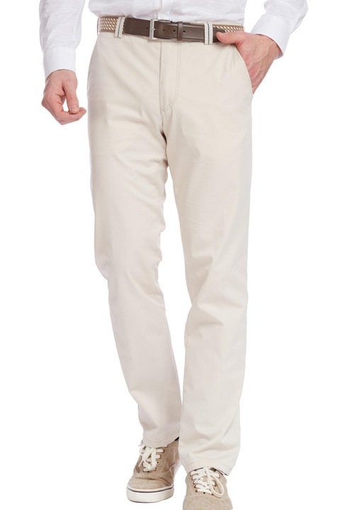 Pantaloni barbati, Meyer, Bonn 5420, crem, Crem