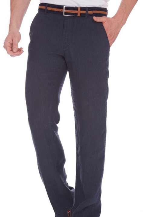 Pantaloni barbati, W. Wegener, Eton 5693, Albastru navy