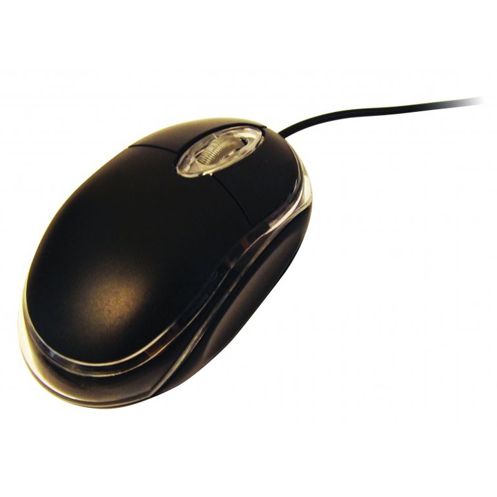 Silverline OM290 optikai egér, 800 dpi, fekete