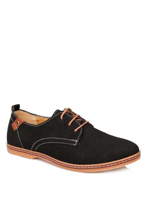 Мъжки обувки Oxford 262439, Черни, Размер 45