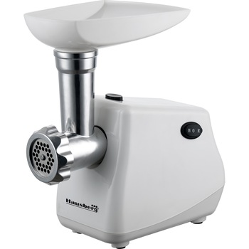 Masina de tocat carne electrica Hausberg HB-3420A,1000W,Alb Masina de tocat carne electrica Hausberg HB-3420A,1000W,Alb