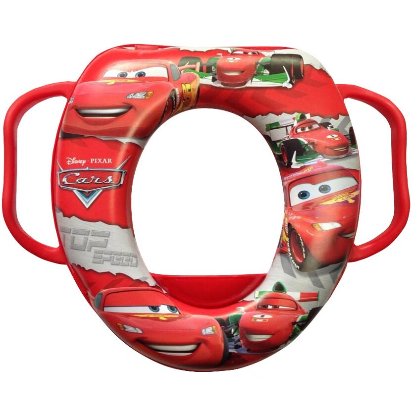 Reductor toaleta cu manere Disney Cars, Red