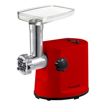 Masina de tocat carne Hausberg HB-3415R,1200W,1Kg/min,Rosu Masina de tocat carne Hausberg HB-3415R,1200W,1Kg/min,Rosu